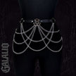 Women Fashion Street Style Chain Belt Harness