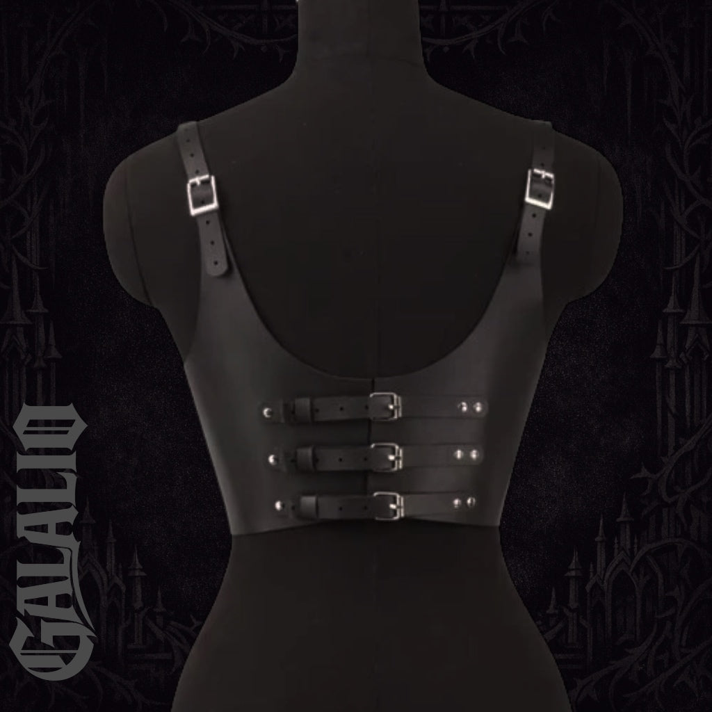 Women Fashion Belt Wide Corset Leather Corselet Harness