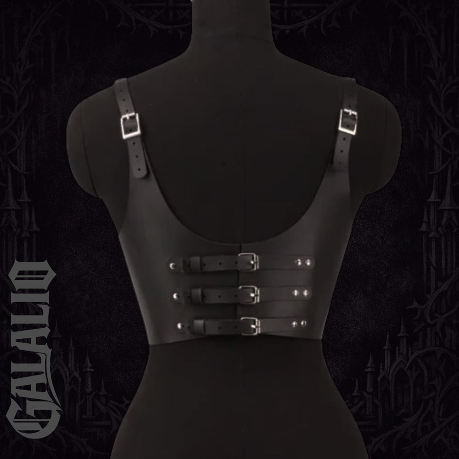 Women Fashion Belt Wide Corset Leather Corselet Harness