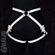 Women Sexy PU Leather Leg Harness Decoration Trend Punk Waist Belt