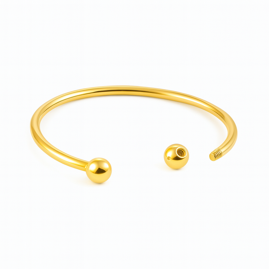 Women Stainless Steel Fit Bangle Bracelet