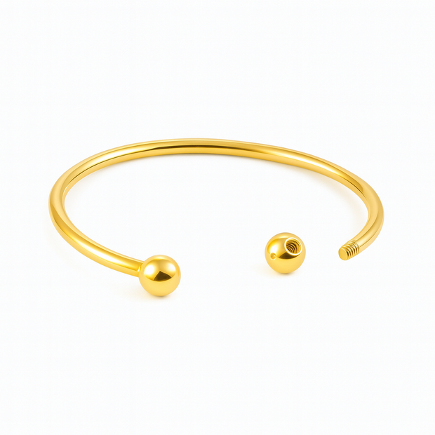 Women Stainless Steel Fit Bangle Bracelet