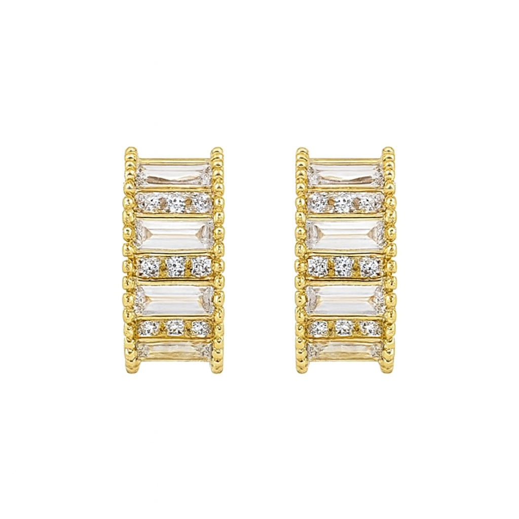 Women C-Shaped Simple Stud Earring