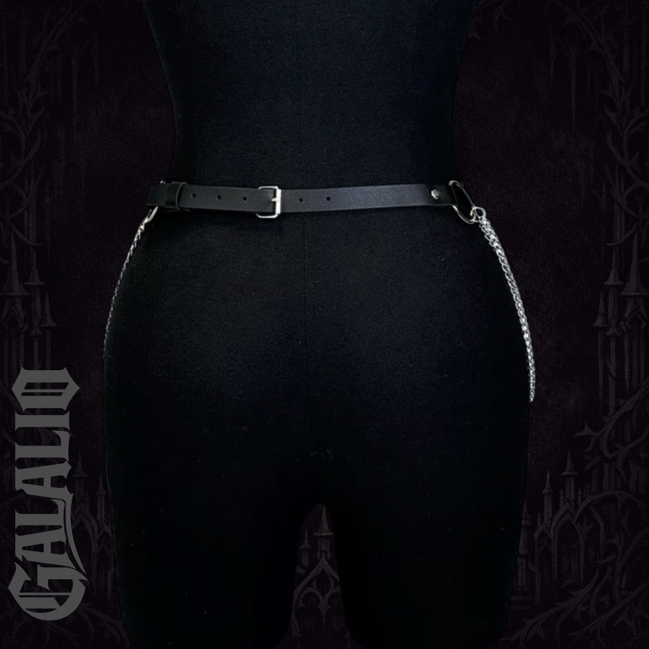Women Fashion Black Belt Harness