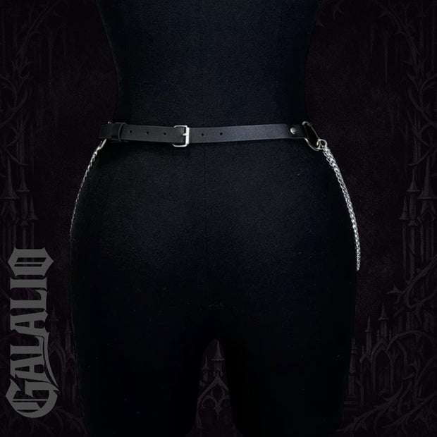 Women Fashion Black Belt Harness