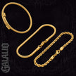 Women 3Pcs/Set Stainless Steel Bracelet
