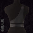 Women Wide Belt Gothic PU Leather Under Bust Corset Harness