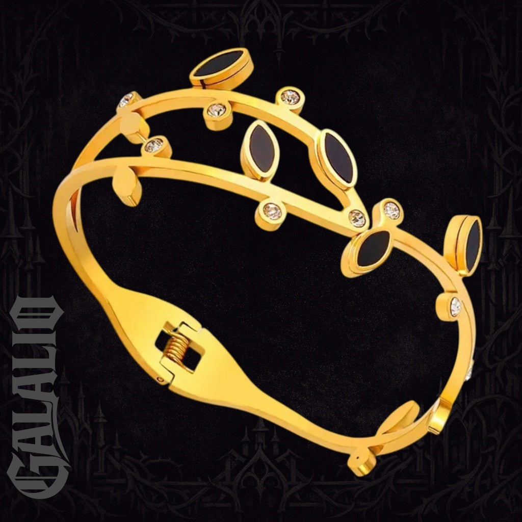 Women Stainless Steel Branch Design Bracelet