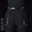 Women Fashion Belt Chain Tassel Punk Leather Harness Waist Belt