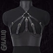 Women Fashion Belt Wide Corset Leather Corselet Harness
