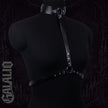 Women PU Leather Body Harness Belt Corset Chest Harness
