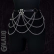Women Fashion Street Style Chain Belt Harness