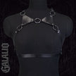 PU Leather Cage Bra Harness Chest Bra Harness