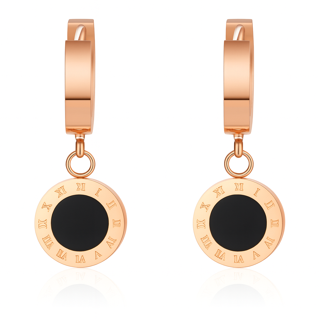 Stainless Steel Necklace & Earring Set