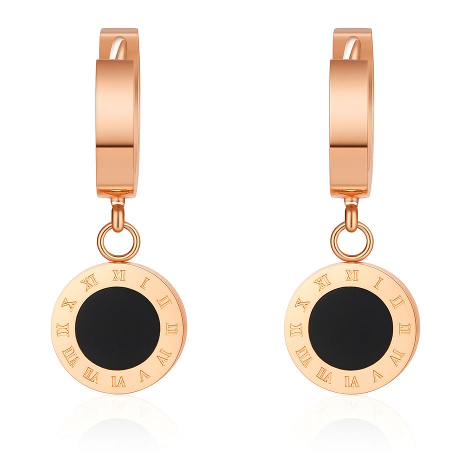 Stainless Steel Necklace & Earring Set