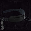 Punk Black O-Round Metal Leather Goth Fashion Choker Collar