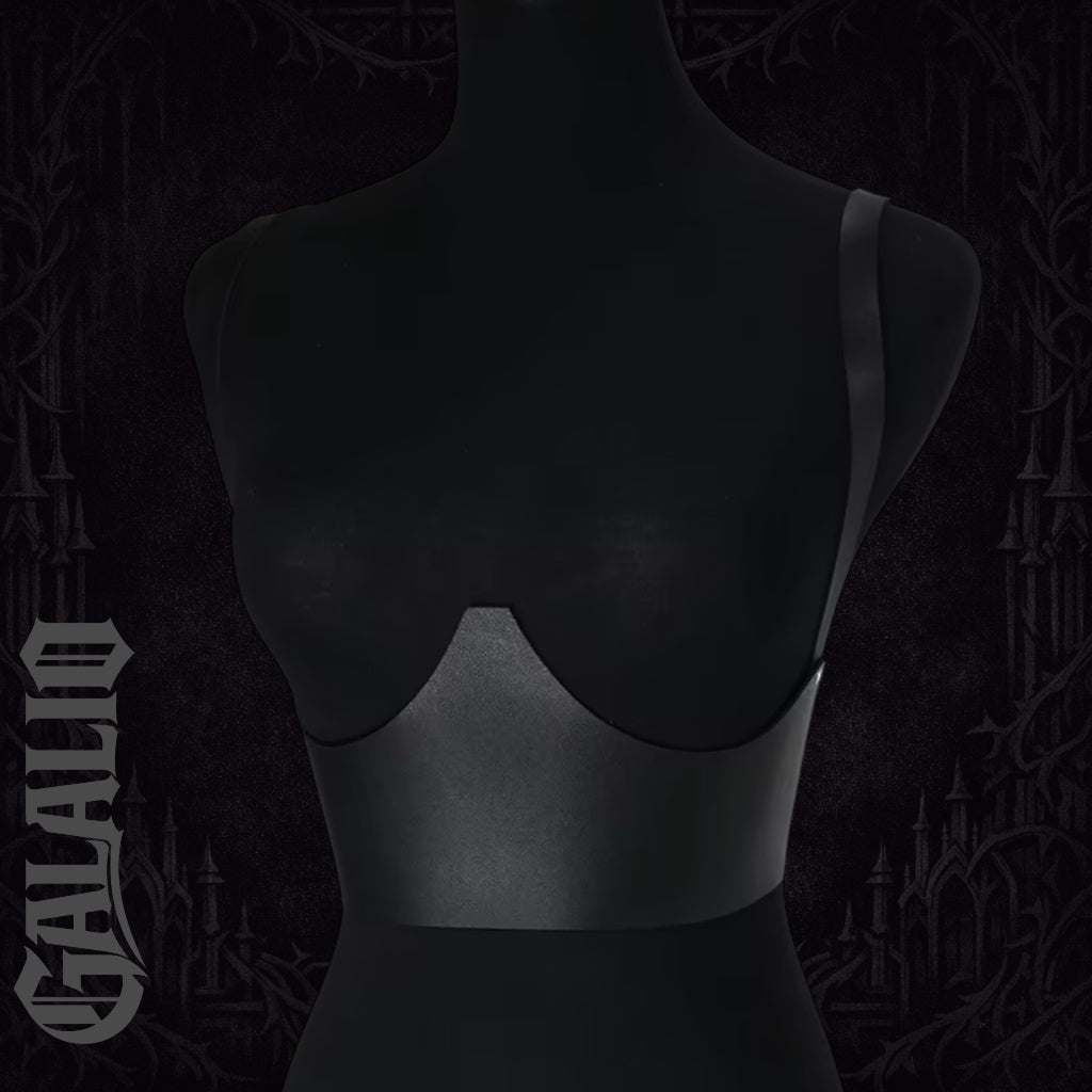 Women Adjustable Elegant Faux Leather Corset Waist Trainer Harness