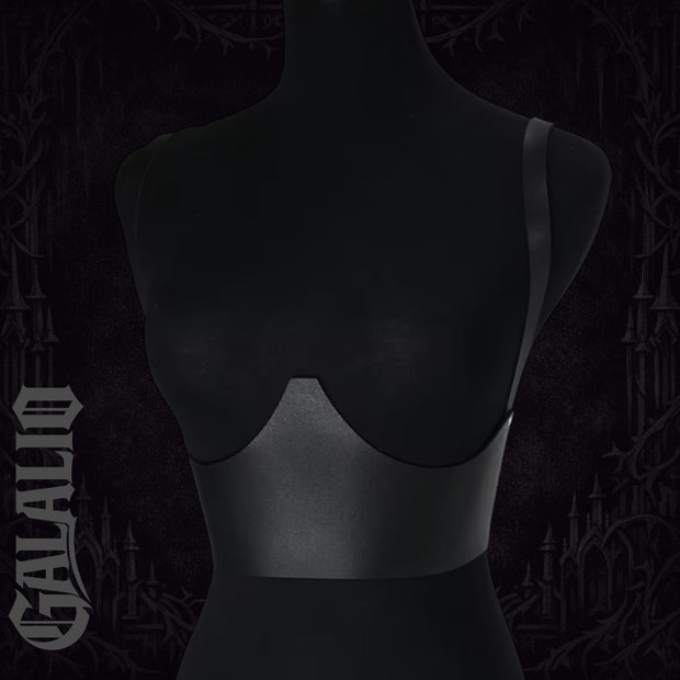 Women Adjustable Elegant Faux Leather Corset Waist Trainer Harness