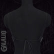 PU Leather Under Bust Corset Wide Harness
