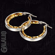 Gold & Silver Fashion Earring For Women