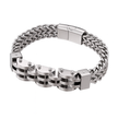 12mm Stainless Steel Men Curb Chain Bracelet