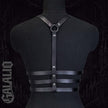 Women Fashion Waist Belt Leather Strap Chest Strap Suspenders Harness