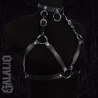 PU Leather Cage Bra Harness Chest Bra Harness