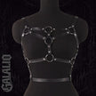 PU Leather Lingerie Harness Women Sexy Chest Bondage Harness