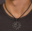 Stainless Steel Adeptus Pendant Necklace