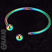 Women Stainless Steel Fit Bangle Bracelet