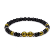 6mm Stainless Steel Beaded Bracelet #BRB-181
