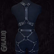 Women Fashion Gothic Clothing Belt Street Style Punk Waistband