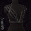 Women Fashion Belt Punk Waist To Shoulder Leather Body Harness