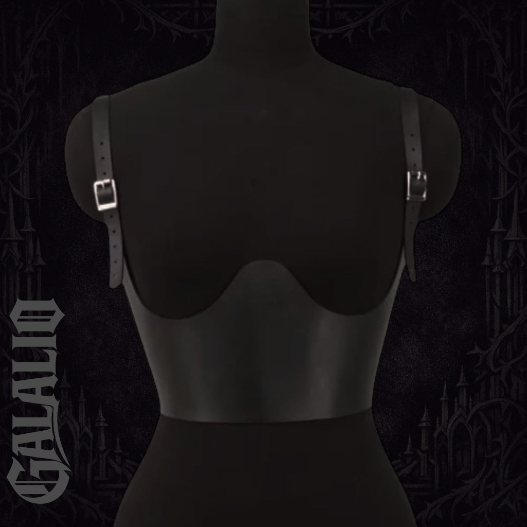 Women Fashion Belt Wide Corset Leather Corselet Harness