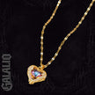 Luxury Stainless Steel Zircon Crystal Necklace