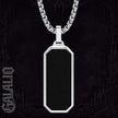 Men Solid Stainless Steel Pendant Necklace