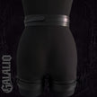Gothic Punk PU Leather Thigh Garter Belt With Waist Band Adjustable Leg Harness