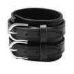 Men Genuine Leather Bracelet Friendship Big Wide Bracelet