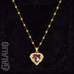 Luxury Stainless Steel Zircon Crystal Necklace