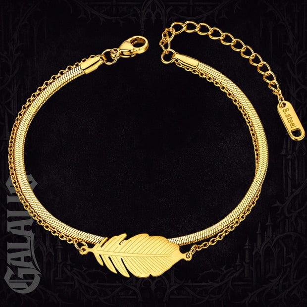 Women Stainless Steel Snake Chain Bracelet