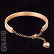 Ross Gold Crystal Women Stainless Steel Bracelet