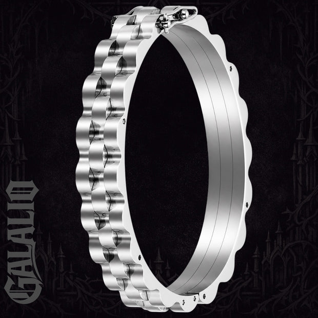 9mm Stainless Steel Cuff Bangle Unisex Bracelet
