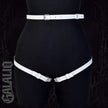 Women Sexy PU Leather Leg Harness Decoration Trend Punk Waist Belt
