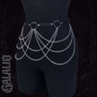 Women Fashion Belt Tassel Chain Street Style Chain Harness