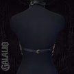 Women Trend Punk Belt Bondage Belt Street Style Gold Chain Suspenders