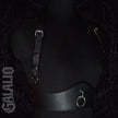 Women Gothic Black Leather Body Harness