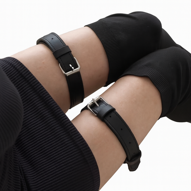 1Pair Women Black Fashion Garter Belt