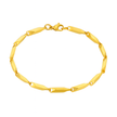 Unisex Stainless Steel Gold Color Bracelet