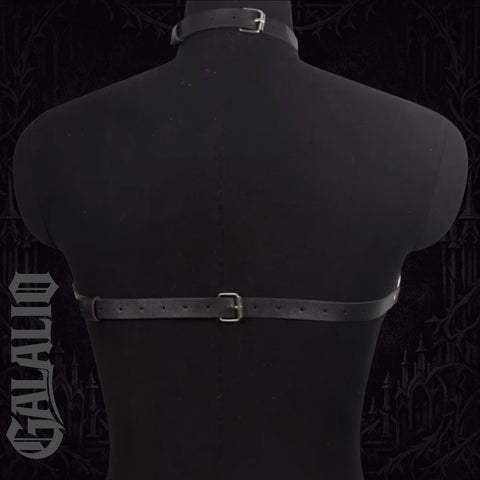 Fashion Gothic Belt Pu Leather Lingerie Chest Harness