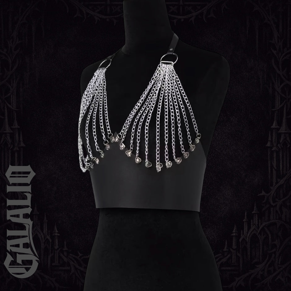 Fashion Belt Female Street Style Corset Chain Tassels Belt